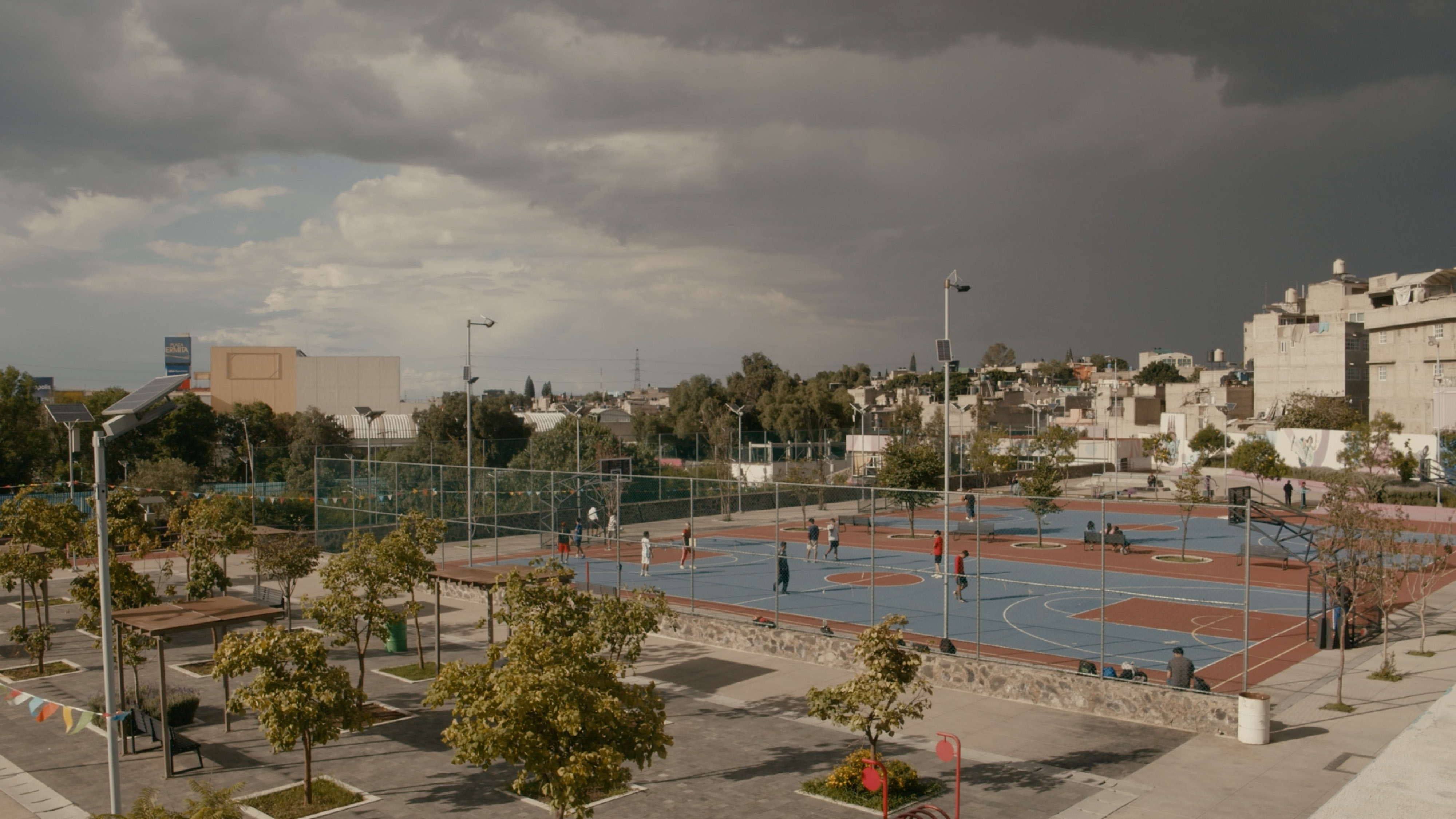 La Quebradora Waterpark in Iztapalapa, Mexico – Holcim Foundation Awards 2017 winner. 